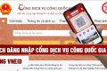 HƯỚNG DẪN ĐĂNG NHẬP DỊCH VỤ CÔNG TRỰC TUYẾN