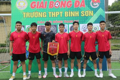 Khai mạc Giải bóng đá truyền thống Trường THPT Bình Sơn